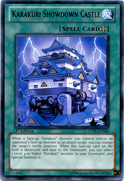 Karakuri Showdown Castle [STBL-EN046] Rare | Black Swamp Games