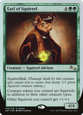 Earl of Squirrel [Unstable Promos] | Black Swamp Games
