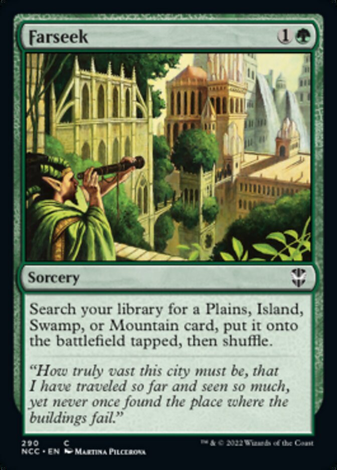 Farseek [Streets of New Capenna Commander] | Black Swamp Games