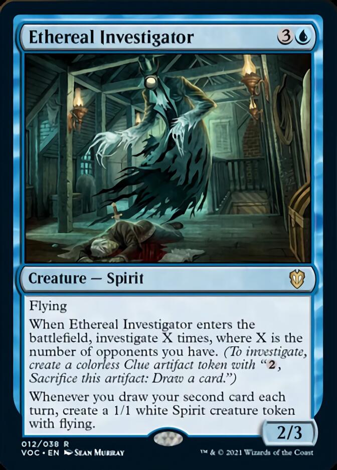 Ethereal Investigator [Innistrad: Crimson Vow Commander] | Black Swamp Games