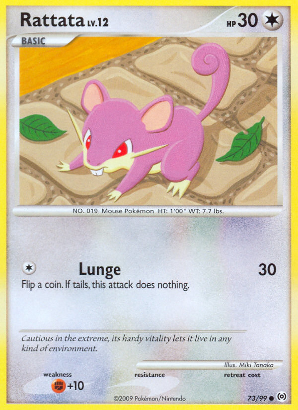 Rattata (73/99) [Platinum: Arceus] | Black Swamp Games