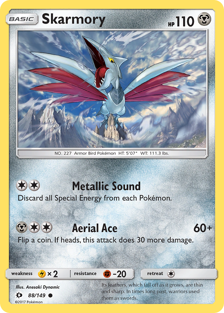 Skarmory (88/149) [Sun & Moon: Base Set] | Black Swamp Games