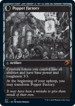Poppet Stitcher // Poppet Factory [Innistrad: Double Feature] | Black Swamp Games