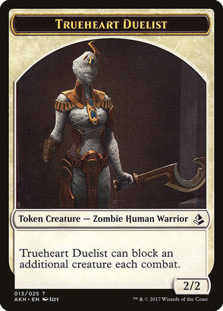 Trueheart Duelist Token [Amonkhet Tokens] | Black Swamp Games