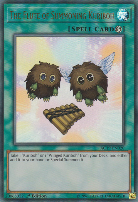 The Flute of Summoning Kuriboh [AC19-EN020] Ultra Rare | Black Swamp Games