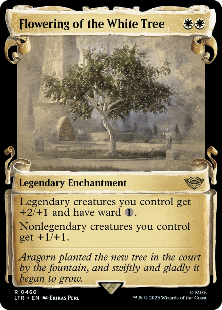 Flowering of the White Tree [The Lord of the Rings: Tales of Middle-Earth Showcase Scrolls] | Black Swamp Games
