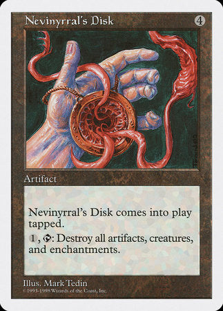 Nevinyrral's Disk [Anthologies] | Black Swamp Games