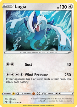 Lugia (132/185) [Sword & Shield: Vivid Voltage] | Black Swamp Games