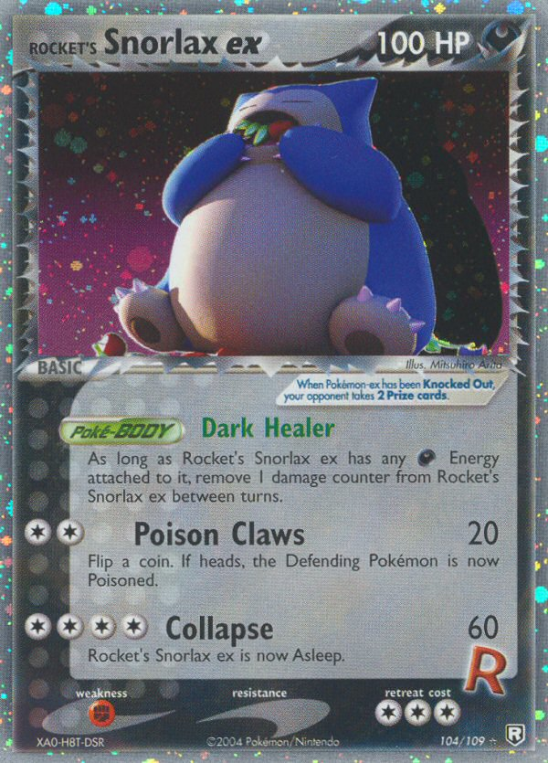 Rocket's Snorlax ex (104/109) [EX: Team Rocket Returns] | Black Swamp Games