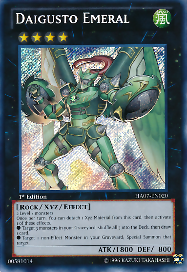 Daigusto Emeral [HA07-EN020] Secret Rare | Black Swamp Games