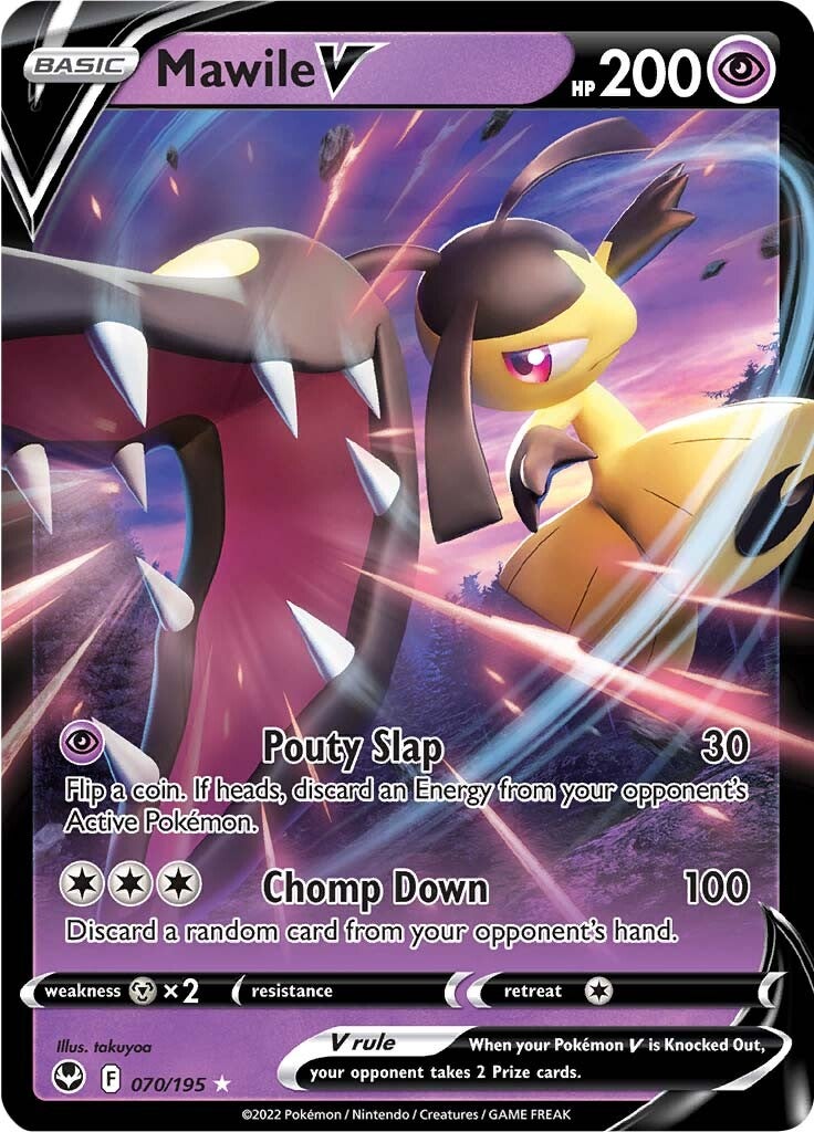 Mawile V (070/195) [Sword & Shield: Silver Tempest] | Black Swamp Games