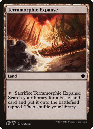 Terramorphic Expanse [Commander 2017] | Black Swamp Games