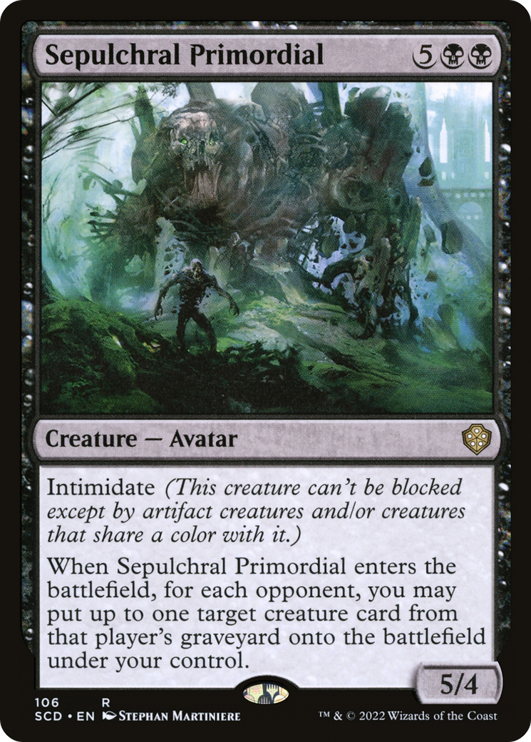 Sepulchral Primordial [Starter Commander Decks] | Black Swamp Games