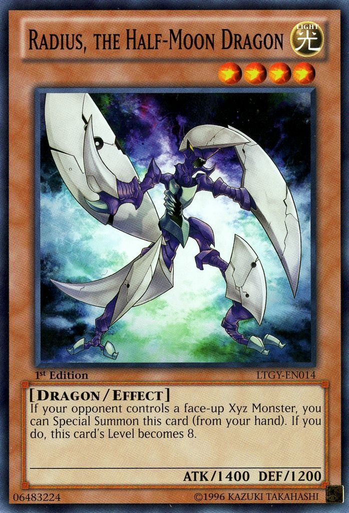 Radius, the Half-Moon Dragon [LTGY-EN014] Common | Black Swamp Games