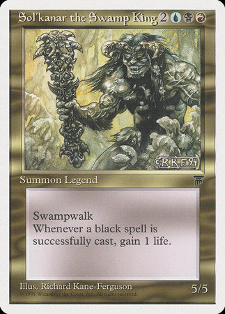 Sol'kanar the Swamp King [Chronicles] | Black Swamp Games
