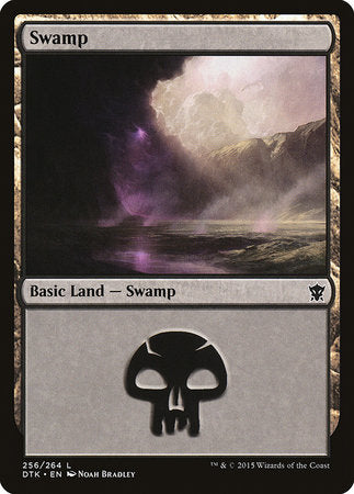 Swamp (256) [Dragons of Tarkir] | Black Swamp Games