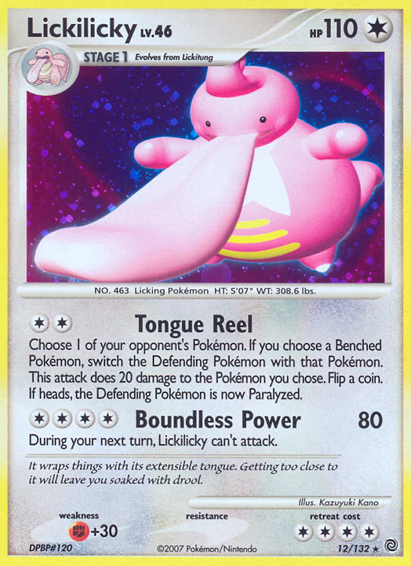 Lickilicky (12/132) [Diamond & Pearl: Secret Wonders] | Black Swamp Games