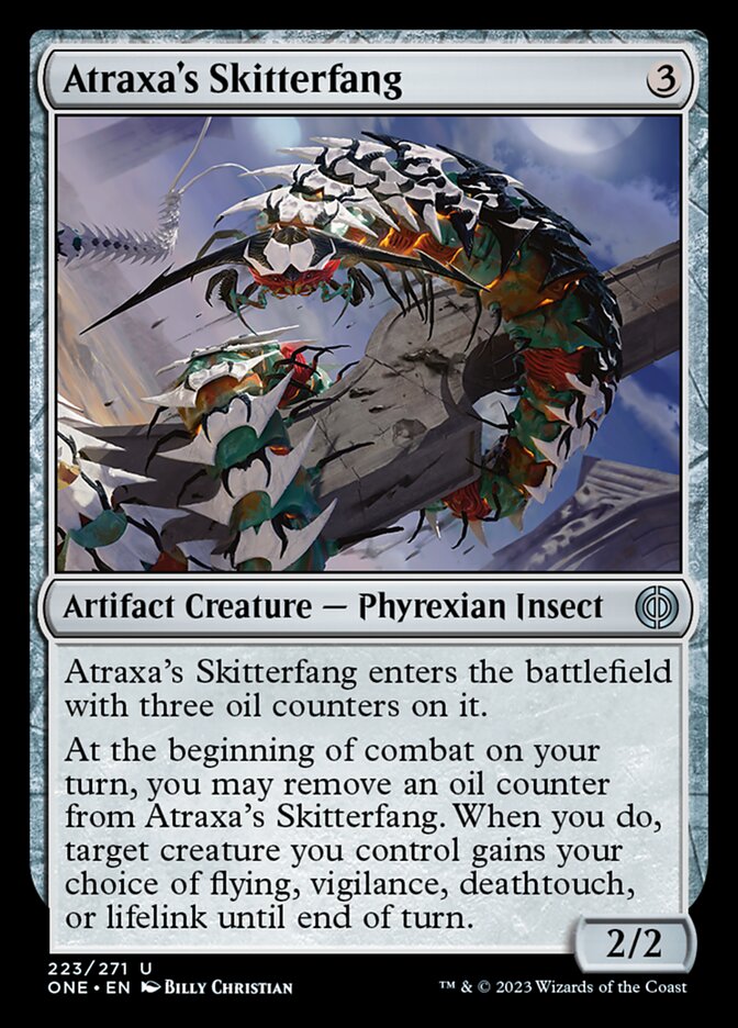 Atraxa's Skitterfang [Phyrexia: All Will Be One] | Black Swamp Games