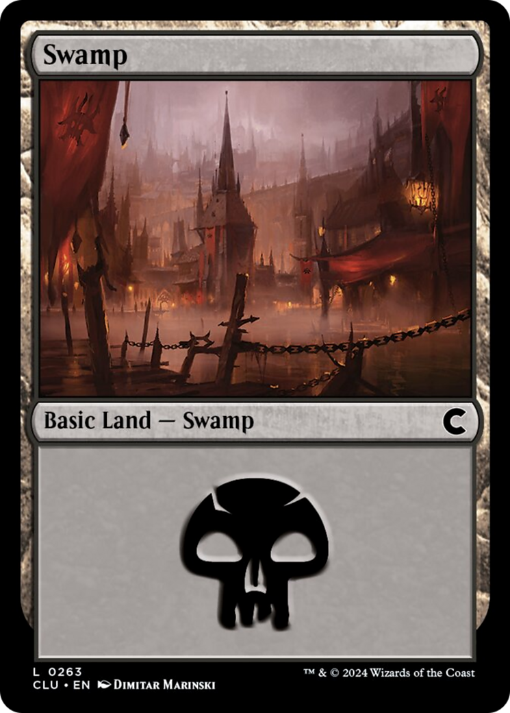 Swamp (0263) [Ravnica: Clue Edition] | Black Swamp Games