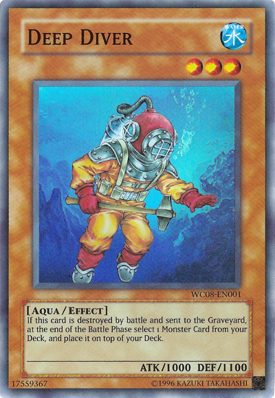 Deep Diver [WC08-EN001] Super Rare | Black Swamp Games
