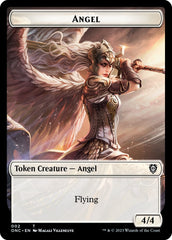 Soldier (007) // Angel Double-Sided Token [Phyrexia: All Will Be One Commander Tokens] | Black Swamp Games