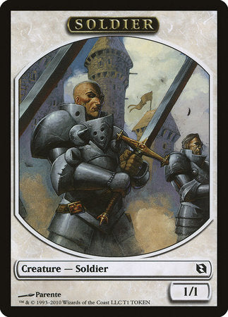 Soldier Token [Duel Decks: Elspeth vs. Tezzeret Tokens] | Black Swamp Games