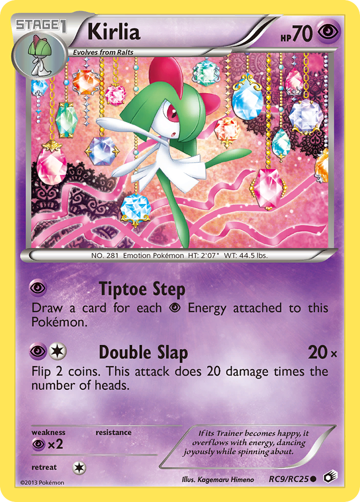 Kirlia (RC9/RC25) [Black & White: Legendary Treasures] | Black Swamp Games