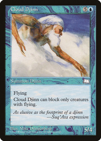 Cloud Djinn [Weatherlight] | Black Swamp Games