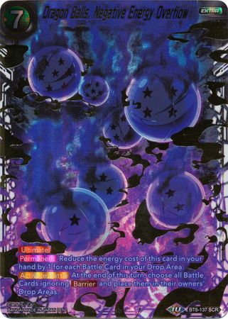 Dragon Balls, Negative Energy Overflow [BT8-137] | Black Swamp Games