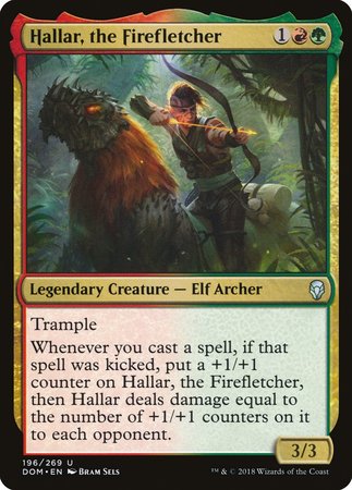 Hallar, the Firefletcher [Dominaria] | Black Swamp Games