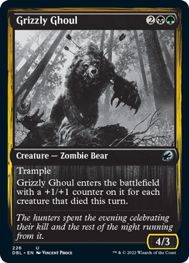 Grizzly Ghoul [Innistrad: Double Feature] | Black Swamp Games