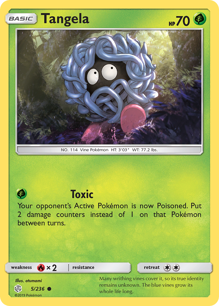 Tangela (5/236) [Sun & Moon: Cosmic Eclipse] | Black Swamp Games