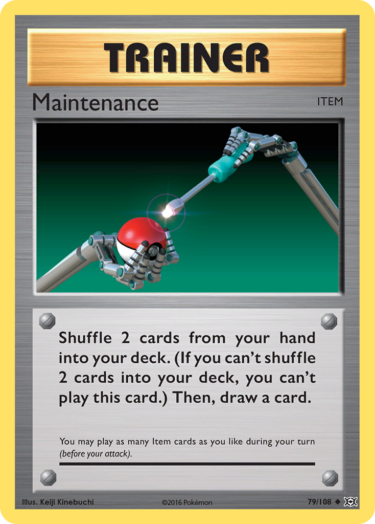 Maintenance (79/108) [XY: Evolutions] | Black Swamp Games