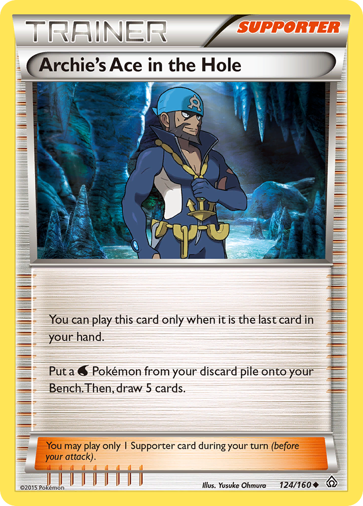 Archie's Ace in the Hole (124/160) [XY: Primal Clash] | Black Swamp Games