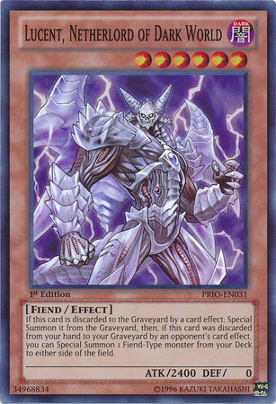 Lucent, Netherlord of Dark World [PRIO-EN031] Super Rare | Black Swamp Games