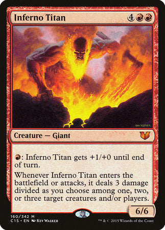 Inferno Titan [Commander 2015] | Black Swamp Games