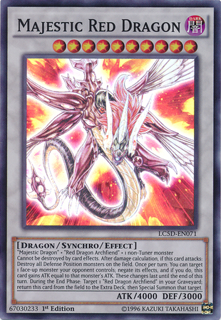 Majestic Red Dragon [LC5D-EN071] Super Rare | Black Swamp Games