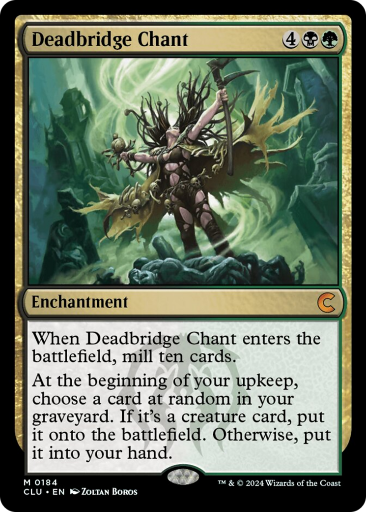 Deadbridge Chant [Ravnica: Clue Edition] | Black Swamp Games