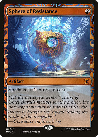 Sphere of Resistance [Kaladesh Inventions] | Black Swamp Games