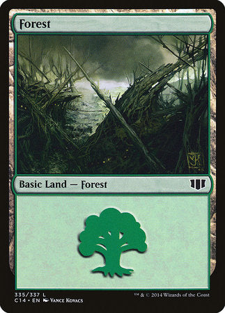 Forest (335) [Commander 2014] | Black Swamp Games