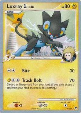 Luxray GL LV.48 (9/111) (LuxChomp of the Spirit - Yuta Komatsuda) [World Championships 2010] | Black Swamp Games