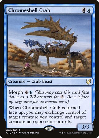 Chromeshell Crab [Commander 2019] | Black Swamp Games