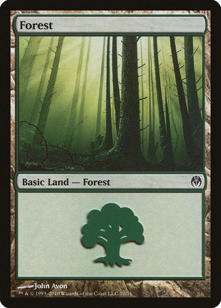 Forest (70) [Duel Decks: Phyrexia vs. the Coalition] | Black Swamp Games