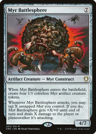Myr Battlesphere [Commander Anthology Volume II] | Black Swamp Games