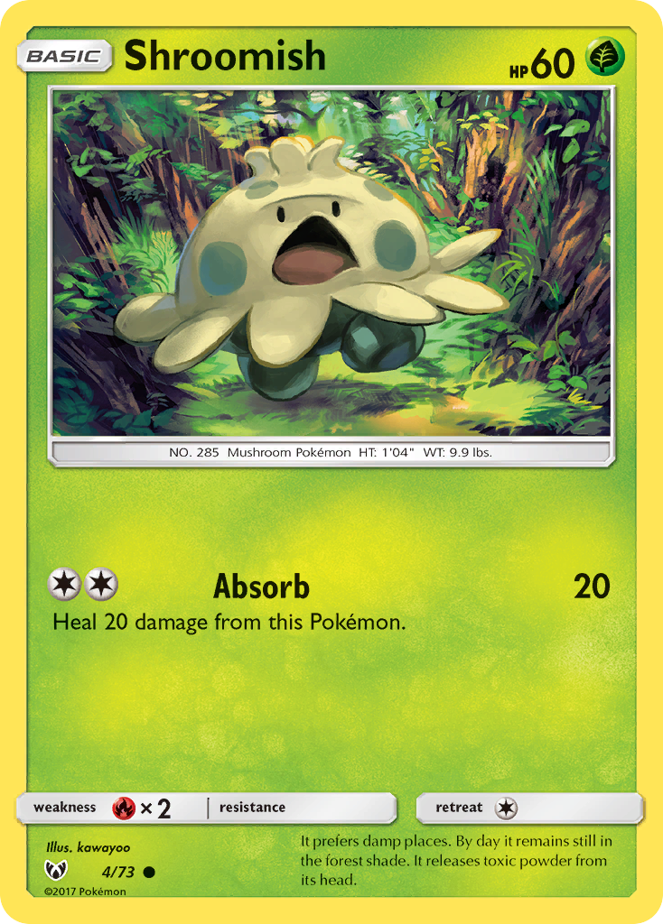 Shroomish (4/73) [Sun & Moon: Shining Legends] | Black Swamp Games