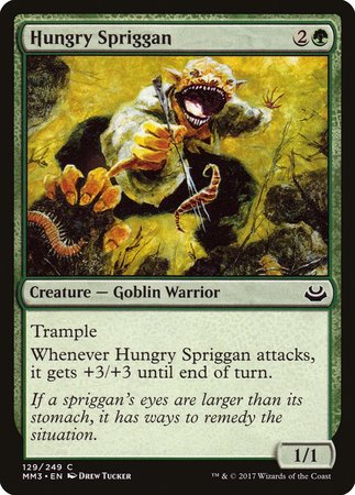 Hungry Spriggan [Modern Masters 2017] | Black Swamp Games