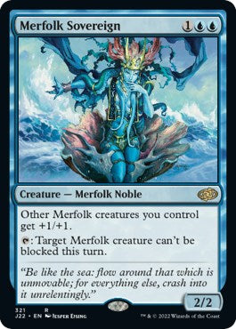 Merfolk Sovereign [Jumpstart 2022] | Black Swamp Games