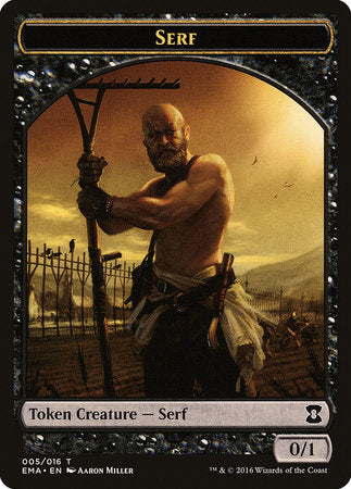 Serf Token [Eternal Masters Tokens] | Black Swamp Games