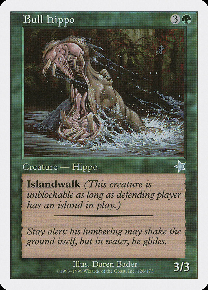 Bull Hippo [Starter 1999] | Black Swamp Games