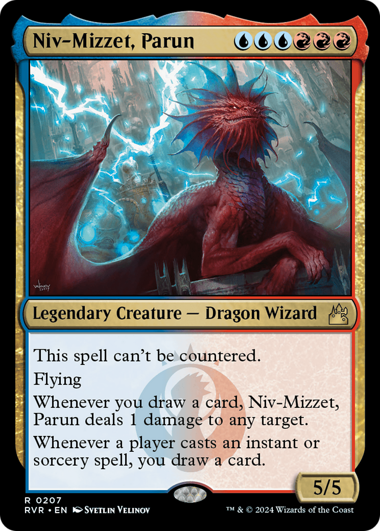 Niv-Mizzet, Parun [Ravnica Remastered] | Black Swamp Games